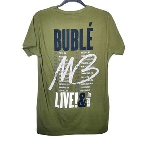 Michael Buble Live & In Person Tour Concert Tee